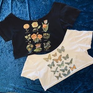 Nature crop tops